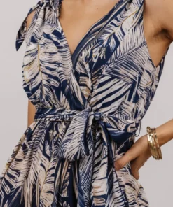 DD Marley Maxi Dress | Navy Print Dresses