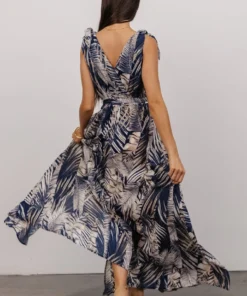 DD Marley Maxi Dress | Navy Print Dresses