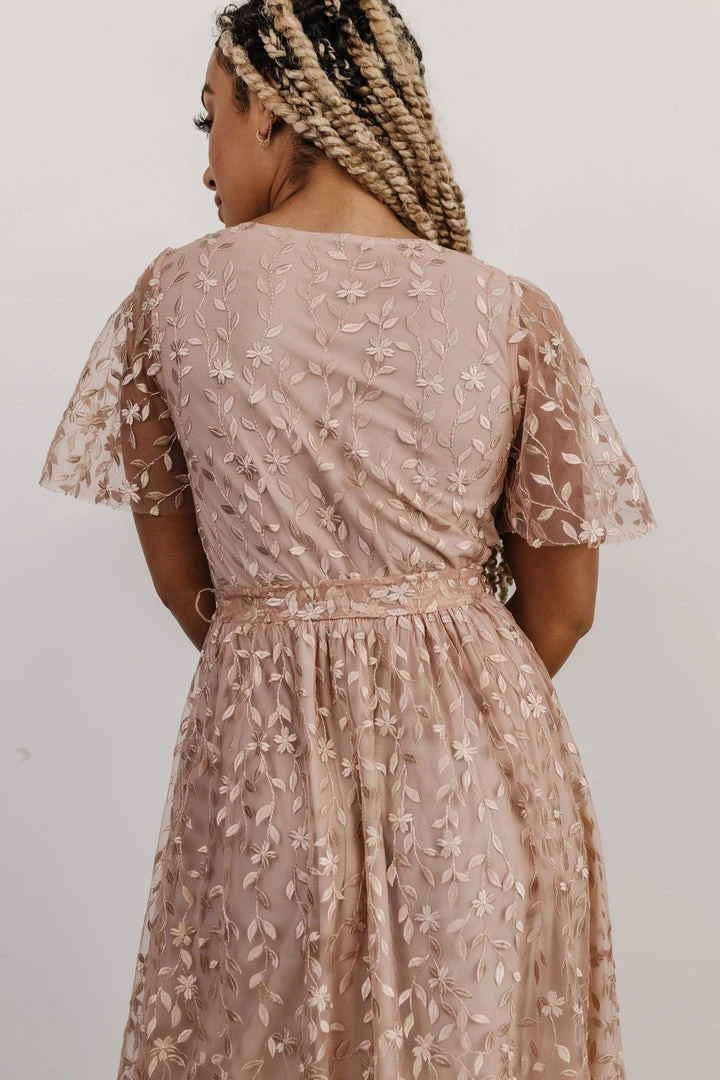 BB Custom Marseille Embossed Maxi Dress | Champagne Dresses 10 BB Custom Marseille Embossed Maxi Dress | Champagne Dresses