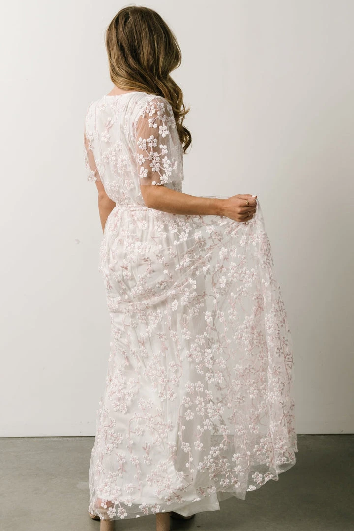 BB Custom Marseille Embossed Maxi Dress | Cherry Blossom Dresses 7 BB Custom Marseille Embossed Maxi Dress | Cherry Blossom Dresses