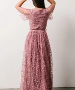 BB Custom Marseille Embossed Maxi Dress | Orchid Dresses 9 BB Custom Marseille Embossed Maxi Dress | Orchid Dresses