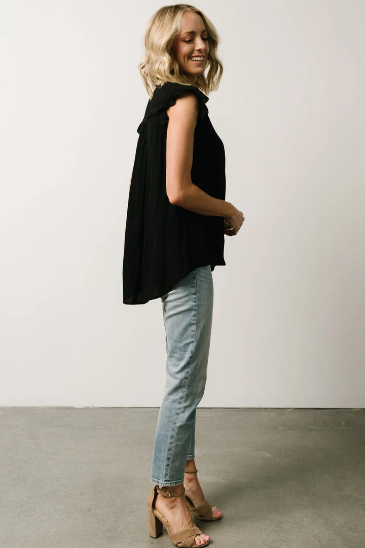 KA Mason Top | Black Tops 3 KA Mason Top | Black Tops