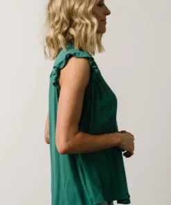 KA Mason Top | Lagoon