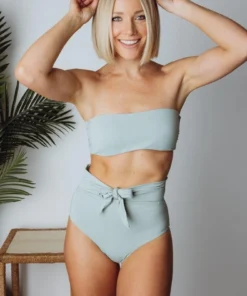 EN Swim Milos Bikini Top | Sage