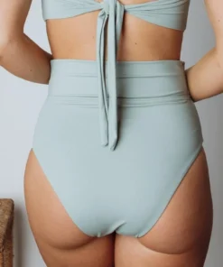 EN Milos High Waist Tie Bikini Bottom | Sage Swim 10 EN Milos High Waist Tie Bikini Bottom | Sage Swim