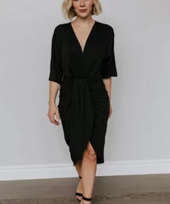 DD Mimi Midi Dress | Black