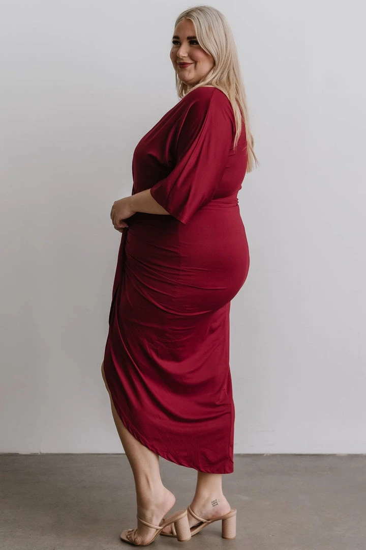 DD Mimi Midi Dress | Burgundy Dresses 7 DD Mimi Midi Dress | Burgundy Dresses