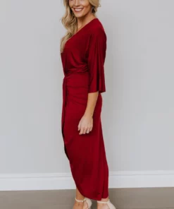 DD Mimi Midi Dress | Burgundy Dresses 15 DD Mimi Midi Dress | Burgundy Dresses