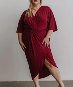 DD Mimi Midi Dress | Burgundy Dresses 19 DD Mimi Midi Dress | Burgundy Dresses
