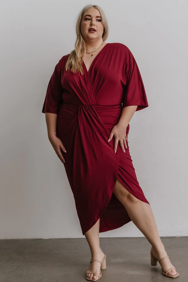 DD Mimi Midi Dress | Burgundy Dresses 10 DD Mimi Midi Dress | Burgundy Dresses