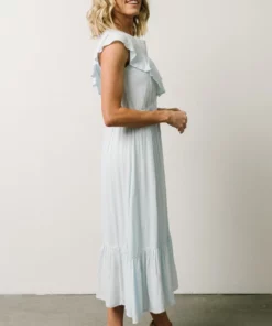 IL Misty Lace Panel Midi Dress | Sky Blue 15 IL Misty Lace Panel Midi Dress | Sky Blue
