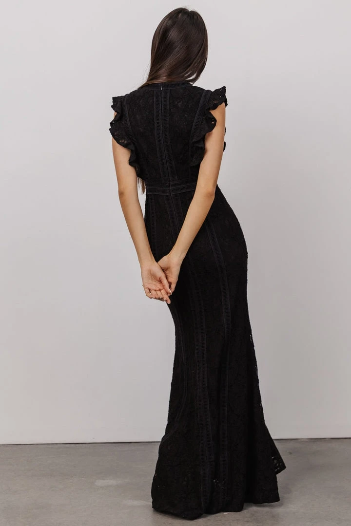 BB Custom Monroe Lace Dress | Black 3 BB Custom Monroe Lace Dress | Black