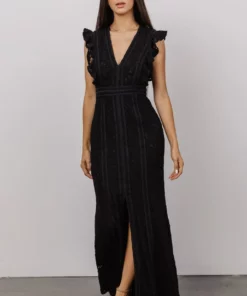 BB Custom Monroe Lace Dress | Black