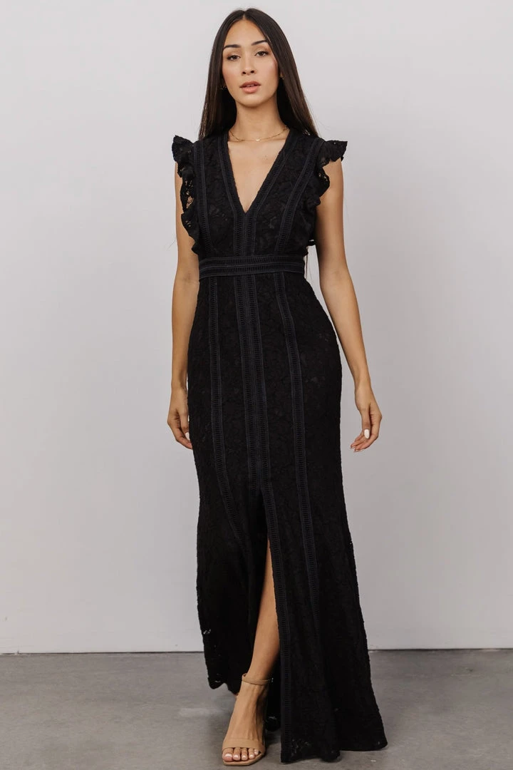 BB Custom Monroe Lace Dress | Black 1 BB Custom Monroe Lace Dress | Black