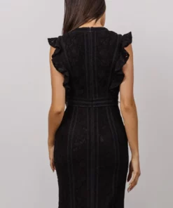 BB Custom Monroe Lace Dress | Black 9 BB Custom Monroe Lace Dress | Black