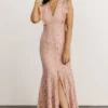 BB Custom Monroe Lace Dress | Blush