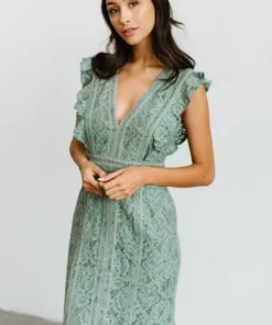 BB Custom Monroe Lace Dress | Sage Dresses