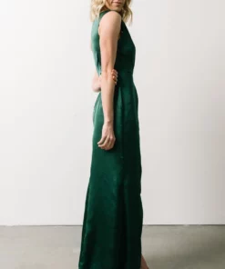 SL Morgan One Shoulder Gown | Emerald Dresses