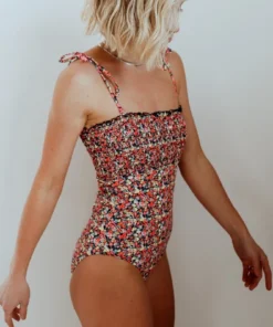 BJB Swim Nikki Neon Floral One Piece 14 BJB Swim Nikki Neon Floral One Piece