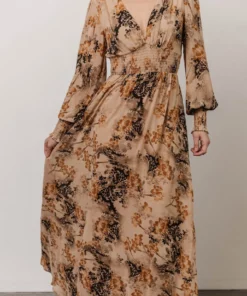 BB Custom Dresses Olivia Maxi Dress | Camel Print 17 BB Custom Dresses Olivia Maxi Dress | Camel Print
