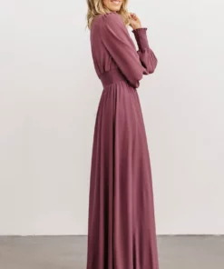 BB Custom Dresses Olivia Maxi Dress | Vintage Plum 13 BB Custom Dresses Olivia Maxi Dress | Vintage Plum