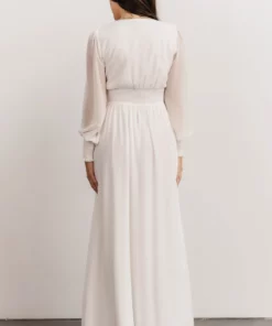 BB Custom Olivia Maxi Dress | White 16 BB Custom Olivia Maxi Dress | White