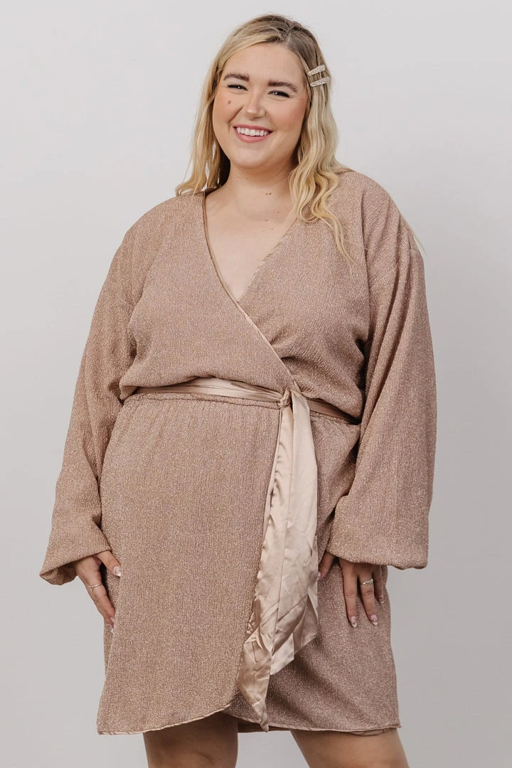 MA Dresses Packard Sparkle Mini Dress | Autumn Rose 8 MA Dresses Packard Sparkle Mini Dress | Autumn Rose