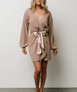 MA Dresses Packard Sparkle Mini Dress | Autumn Rose