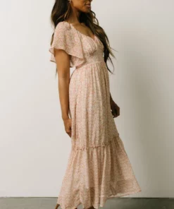 IL Patience Midi Dress | Pink + Off White Print Dresses 12 IL Patience Midi Dress | Pink + Off White Print Dresses