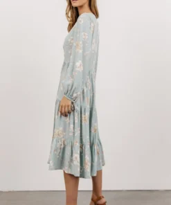 LUM Payton Midi Dress | Robin Blue Floral