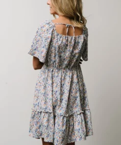 HAY Petunia Mini Dress | Blue Floral Dresses