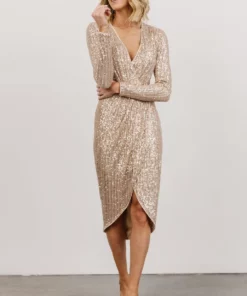 MA Poland Sequin Midi Dress | Champagne Dresses 19 MA Poland Sequin Midi Dress | Champagne Dresses