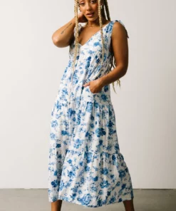 POL Portia Tank Dress | Blue Floral 13 POL Portia Tank Dress | Blue Floral