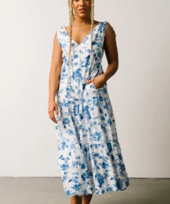 POL Portia Tank Dress | Blue Floral 12 POL Portia Tank Dress | Blue Floral