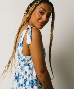 POL Portia Tank Dress | Blue Floral 14 POL Portia Tank Dress | Blue Floral