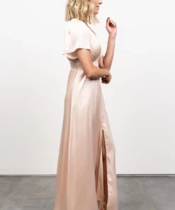 RR Dresses Prague Satin Maxi Dress | Champagne 17 RR Dresses Prague Satin Maxi Dress | Champagne