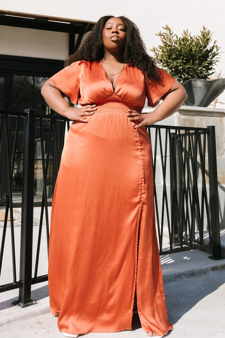 RR Prague Satin Maxi Dress | Rust Dresses 12 RR Prague Satin Maxi Dress | Rust Dresses