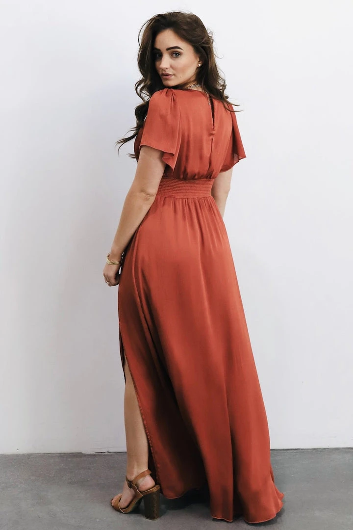 RR Prague Satin Maxi Dress | Rust Dresses 6 RR Prague Satin Maxi Dress | Rust Dresses