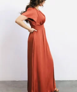 RR Prague Satin Maxi Dress | Rust Dresses 18 RR Prague Satin Maxi Dress | Rust Dresses