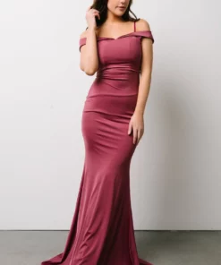RR Dresses Reims Bodycon Gown | Dark Mauve