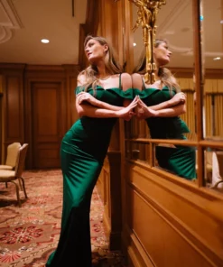 RR Reims Bodycon Gown | Green