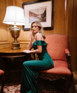 RR Reims Bodycon Gown | Green