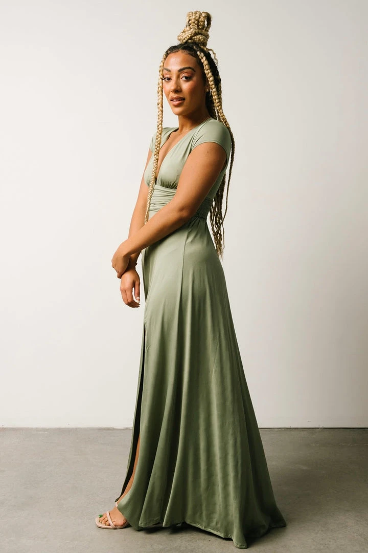 DD Reno Maxi Dress | Dusty Sage Dresses 9 DD Reno Maxi Dress | Dusty Sage Dresses