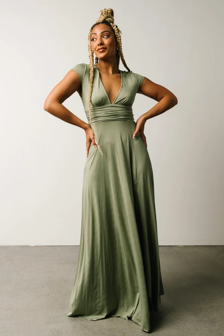 DD Reno Maxi Dress | Dusty Sage Dresses 8 DD Reno Maxi Dress | Dusty Sage Dresses