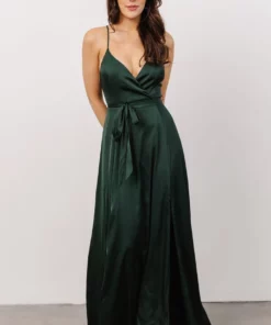 IBS Dresses Riley Tank Maxi Dress | Dark Green