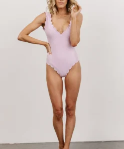 BJB Roatán Scalloped One Piece | Lilac 11 BJB Roatán Scalloped One Piece | Lilac