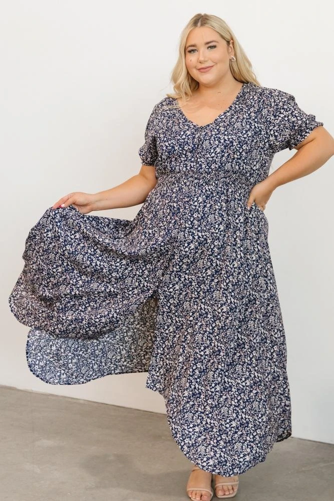 HAY Dresses Robyn Maxi Dress | Navy Floral 2 HAY Dresses Robyn Maxi Dress | Navy Floral