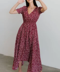 HAY Dresses Robyn Maxi Dress | Red Floral 15 HAY Dresses Robyn Maxi Dress | Red Floral