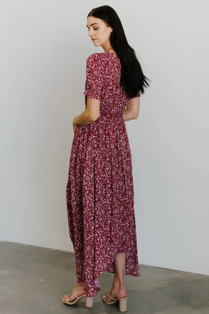HAY Dresses Robyn Maxi Dress | Red Floral 6 HAY Dresses Robyn Maxi Dress | Red Floral
