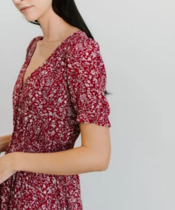 HAY Dresses Robyn Maxi Dress | Red Floral 12 HAY Dresses Robyn Maxi Dress | Red Floral